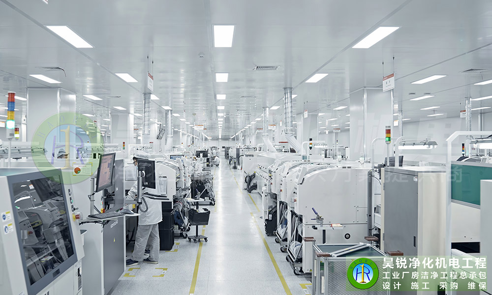 陽光電源光伏逆變器SMT生產車間自動化產線